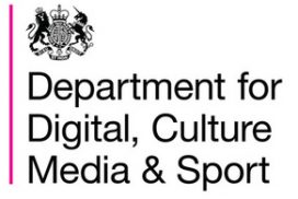 Dept Digital Culture Media and Sports logo